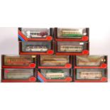 COLLECTION OF TEN BOXED EFE 1/76 SCALE BUSSES