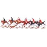 SET OF PRE WAR BRITAINS LEAD HUNT FIGURES