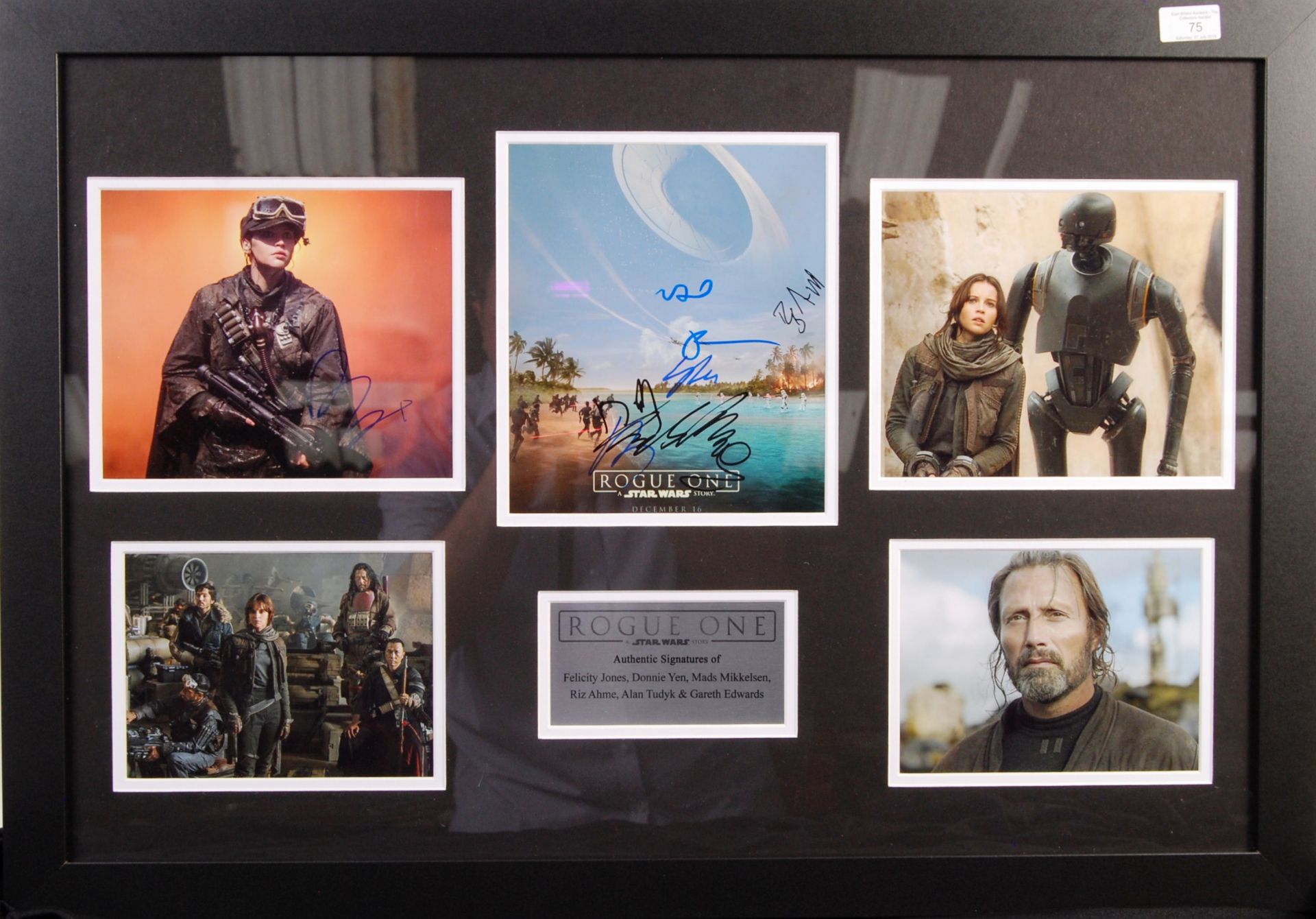 STAR WARS - ROGUE ONE - AMAZING CAST SIGNED AUTOGRAPH PRESENTATION