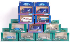 COLLECTION OF 11 CORGI 1/43 SCALE BOXED DIECAST MO