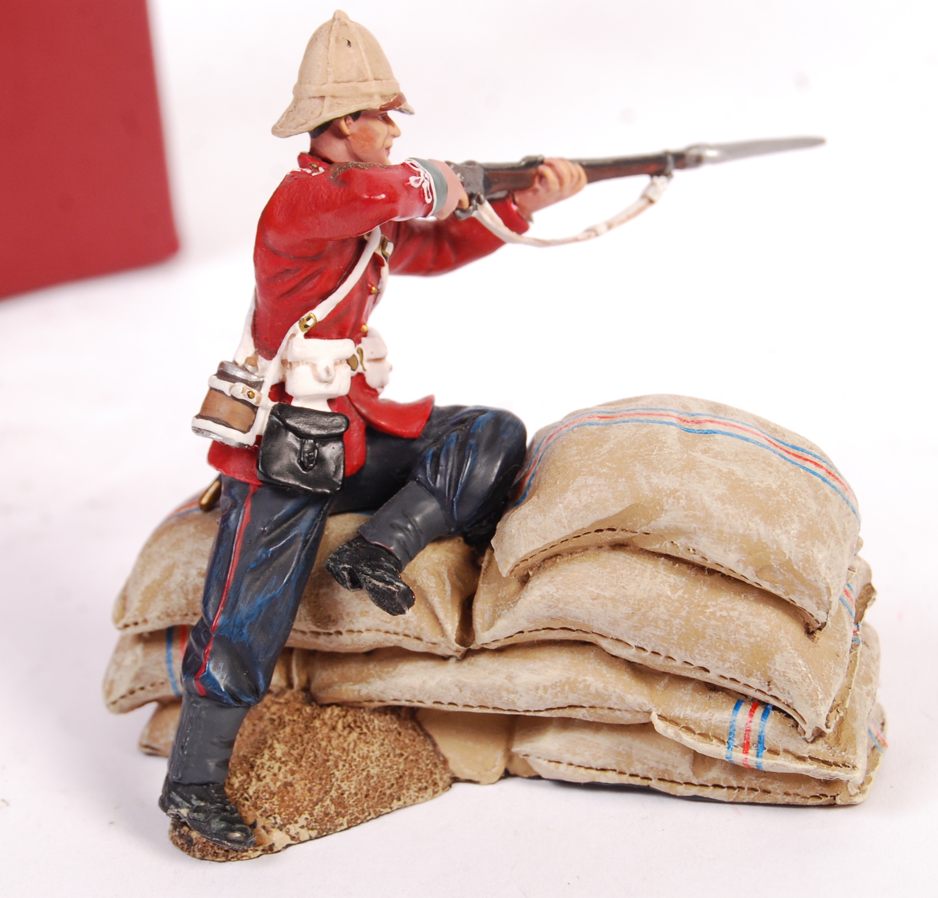 RARE BRITAINS COLLECTOR'S CLUB ZULU WAR LEAD FIGUR - Image 3 of 4