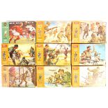 COLLECTION OF 9X BOXED AIRFIX 1/32 SCALE SOLDIER SETS