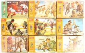 COLLECTION OF 9X BOXED AIRFIX 1/32 SCALE SOLDIER SETS