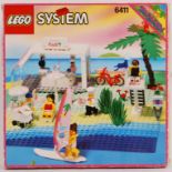 VINTAGE LEGO SYSTEM PARADISA SET 6411 SAND DOLLAR CAFE