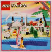 VINTAGE LEGO SYSTEM PARADISA SET 6411 SAND DOLLAR CAFE