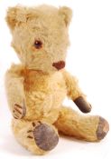 RARE VINTAGE 1940'S BRITISH TEDDY BEAR BY UNITY OF SOUTHPORT