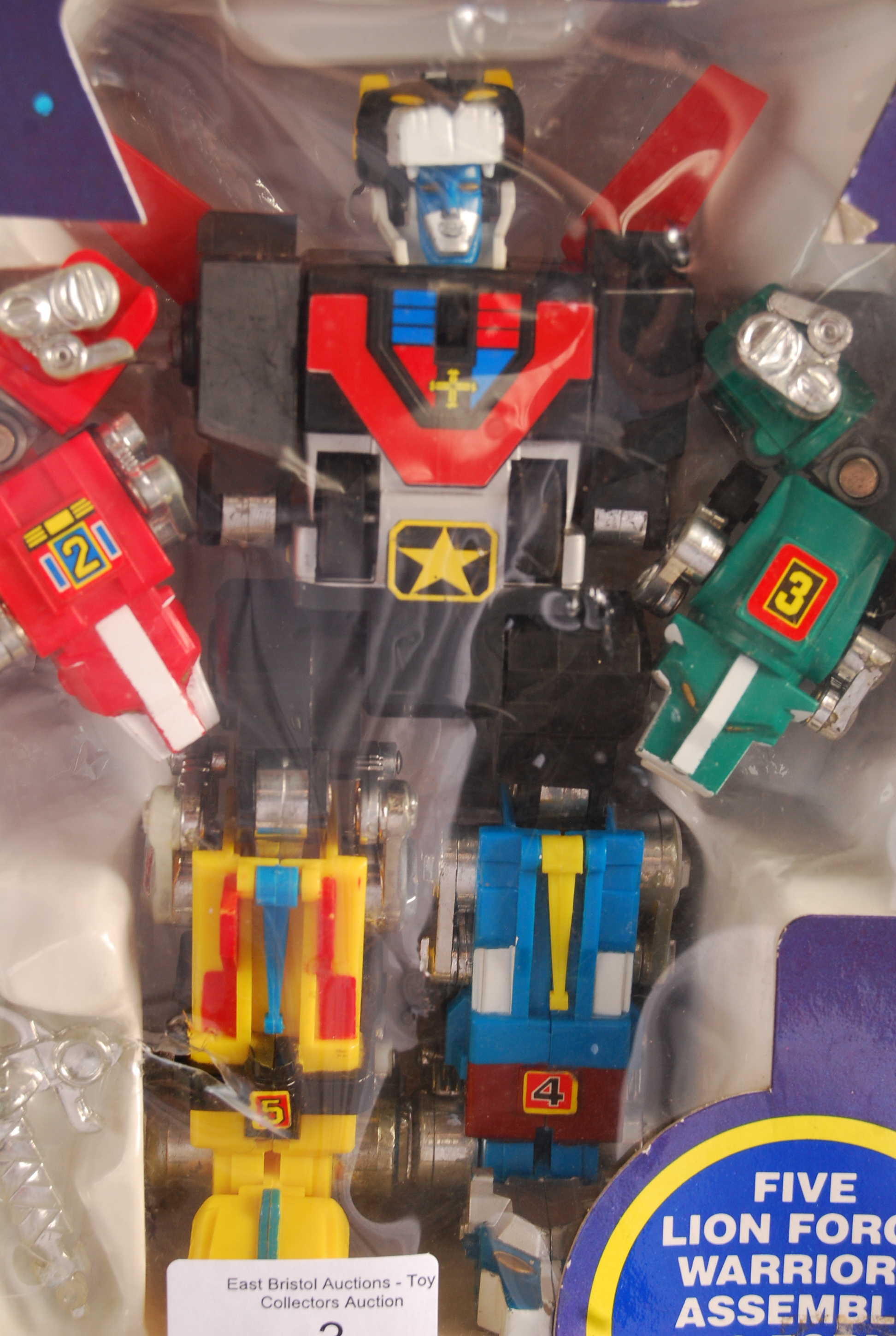 RARE VINTAGE LJN TOYS 1980'S VOLTRON LION FORCE BOXED ACTION FIGURE - Image 2 of 4