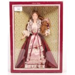 MATTEL MADE BOXED VICTORIAN BARBIE WITH CEDRIC BEAR