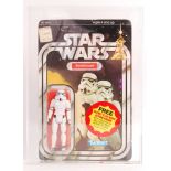 RARE AFA GRADED VINTAGE KENNER STAR WARS CARDED ACTION FIGURE