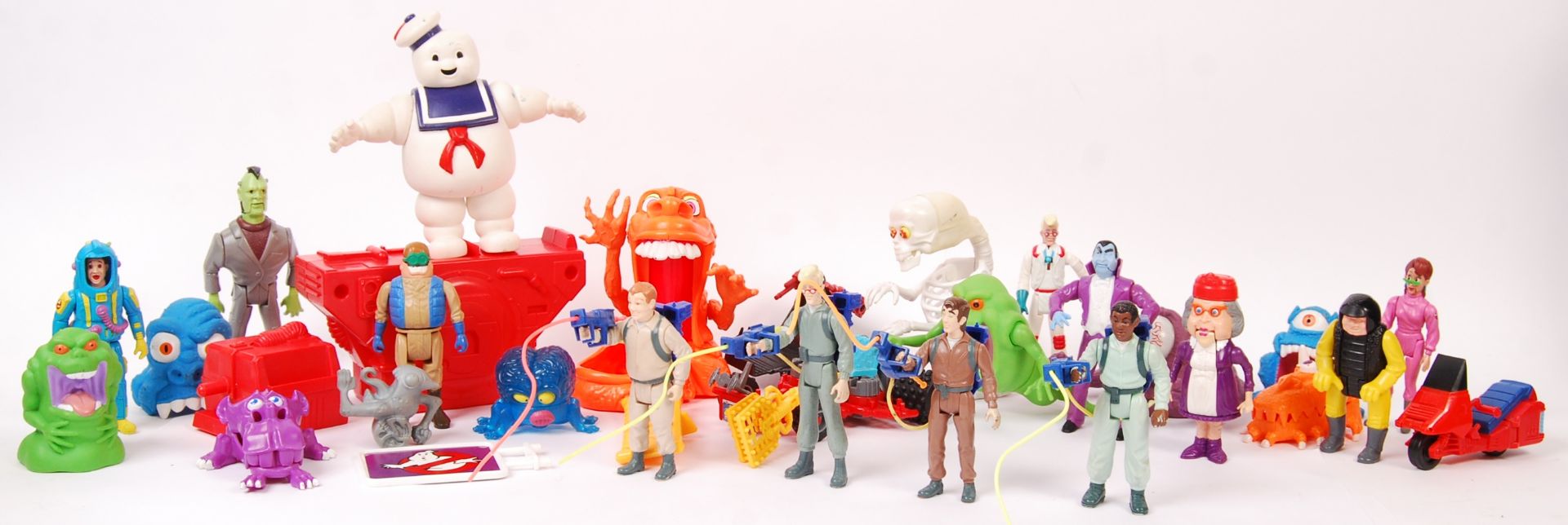 VINTAGE 1980'S KENNER ' THE REAL GHOSTBUSTERS ' ACTION FIGURES