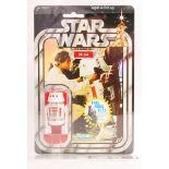 RARE UKG GRADED VINTAGE KENNER STAR WARS CARDED ACTION FIGURE