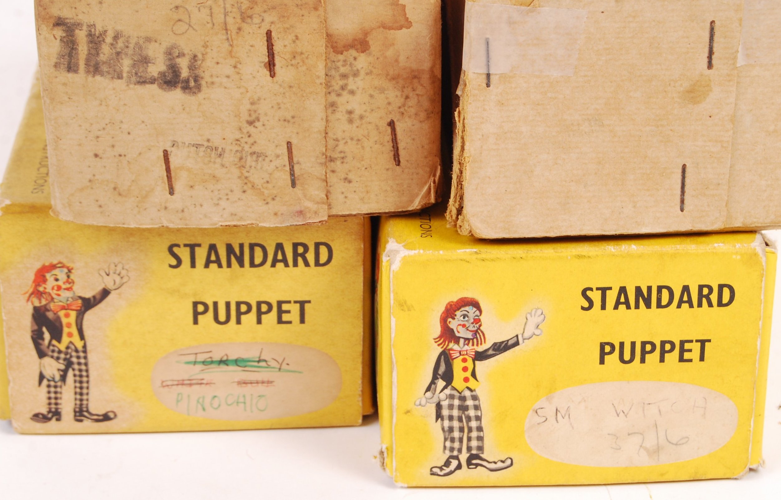 COLLECTION OF VINTAGE BOXED PELHAM PUPPETS - NODDY, PINOCCHIO ETC - Image 6 of 6