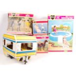 A COLLECTION OF VINTAGE SINDY PLAYSETS