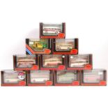 COLLECTION OF TEN BOXED EFE 1/76 SCALE BUSSES