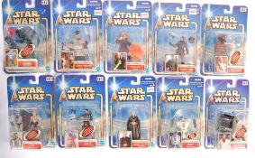 COLLECTION OF STAR WARS ATTACK OF THE CLONES ACTIO