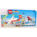 TWO VINTAGE LEGO AIRPORT RELATED BOXED SETS