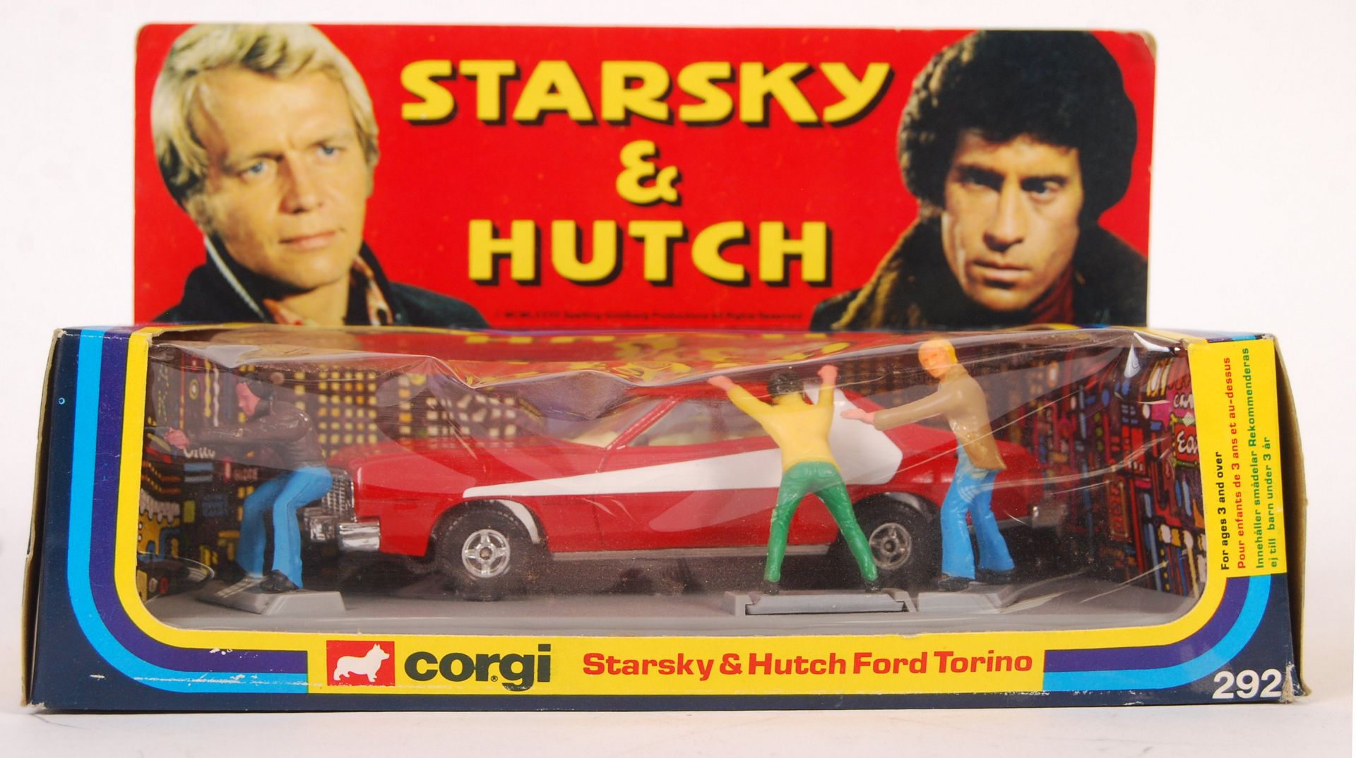 RARE 1980'S CORGI TOYS 292 STARSKY AND HUTCH FORD TORINO