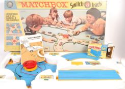 RARE VINTAGE MATCHBOX ' SWITCH A TRACK ' LESNEY BOXED GAME SET