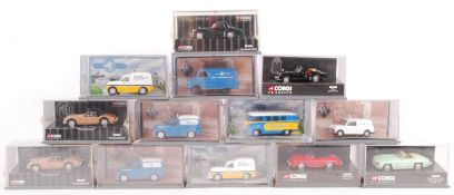 COLLECTION OF 13 CORGI CLASSIC BOXED DIECAST MODEL