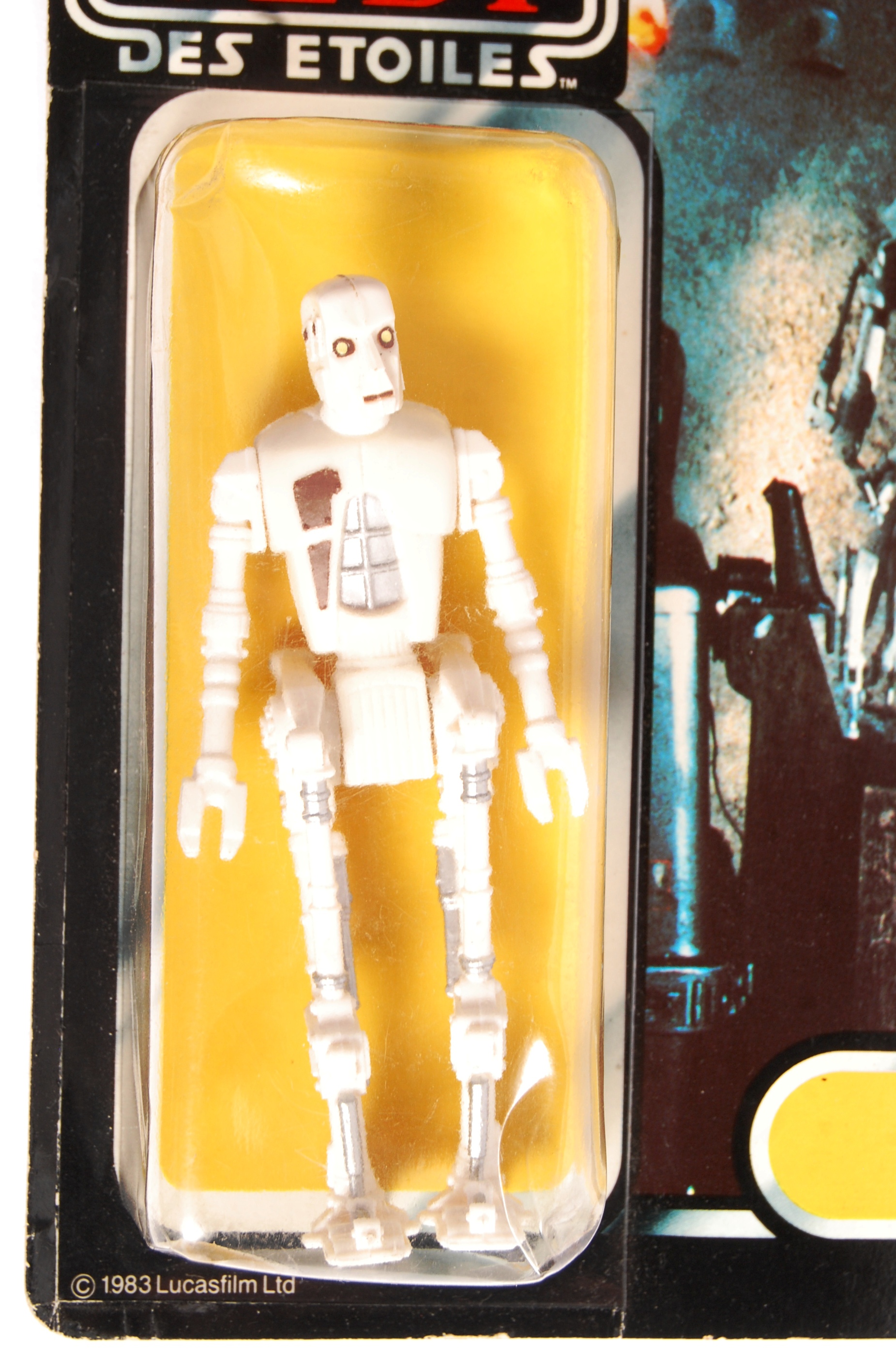 VINTAGE STAR WARS MOC CARDED ACTION FIGURE ' 8D8 ' - Image 5 of 5