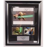 STAR WARS - FRANK OZ - YODA - AUTOGRAPHED 8X10" PHOTO