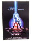 TRON - JEFF BRIDGES - AUTOGRAPHED 16X12" PHOTOGRAPH