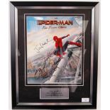 MARVEL SPIDER-MAN FAR FROM HOME CAST AUTOGRAPHED PHOTO