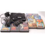 SEGA MEGA DRIVE 16-BIT VIDEO GAMES COMPUTER CONSOLE WITH GAMES