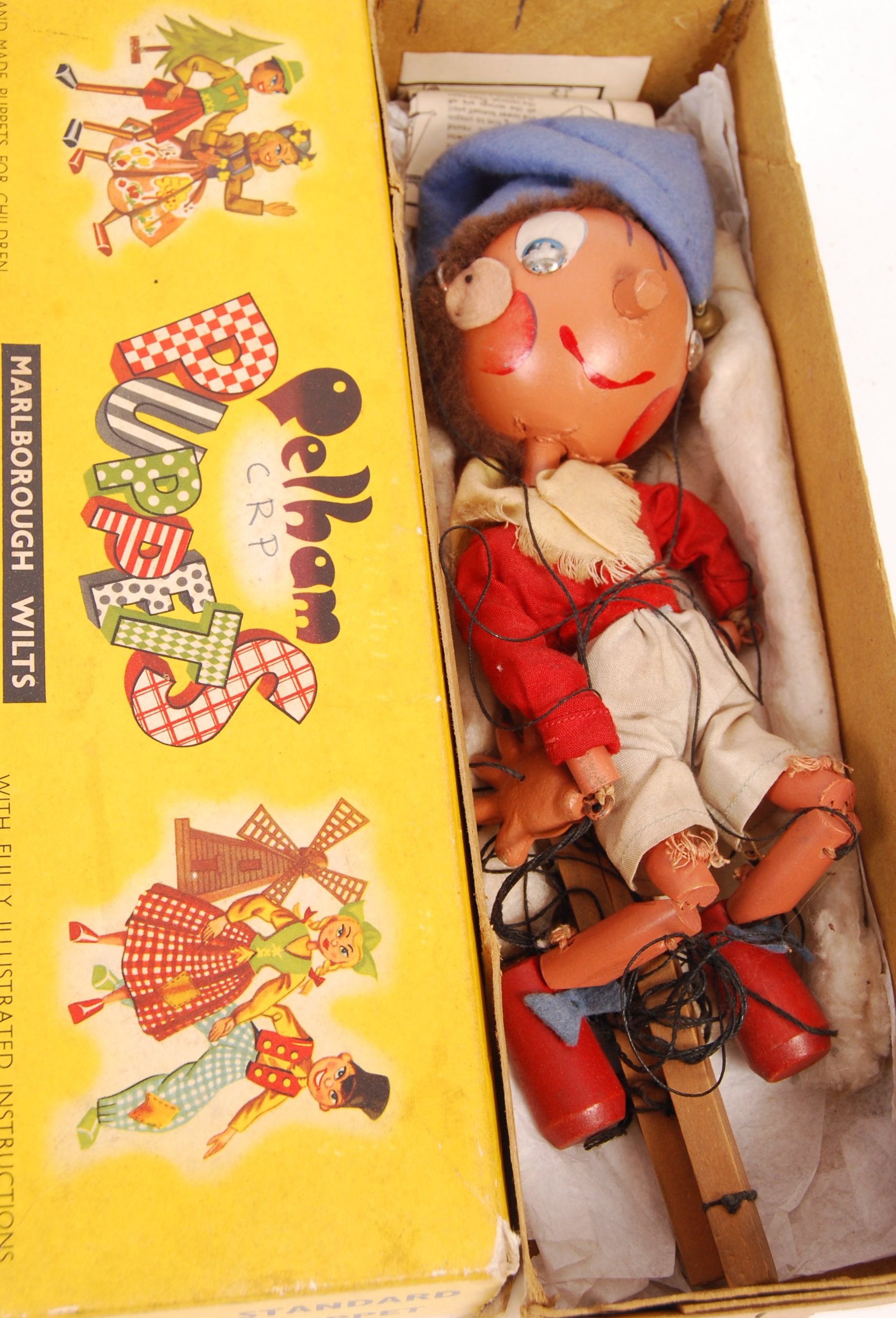 COLLECTION OF VINTAGE BOXED PELHAM PUPPETS - NODDY, PINOCCHIO ETC - Image 5 of 6