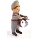 SCHUCO 1930'S CLOCKWORK SWISS DRUMMER CYMBAL MUSICIAN PLAYER