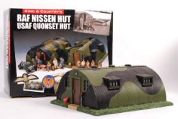 KING & COUNTRY BOXED 1:30 SCALE MODEL ROYAL AIR FORCE HUT