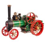 RARE LARGE 1/2" SCALE BURRELL LIVE STEAM TRACTION ENGINE