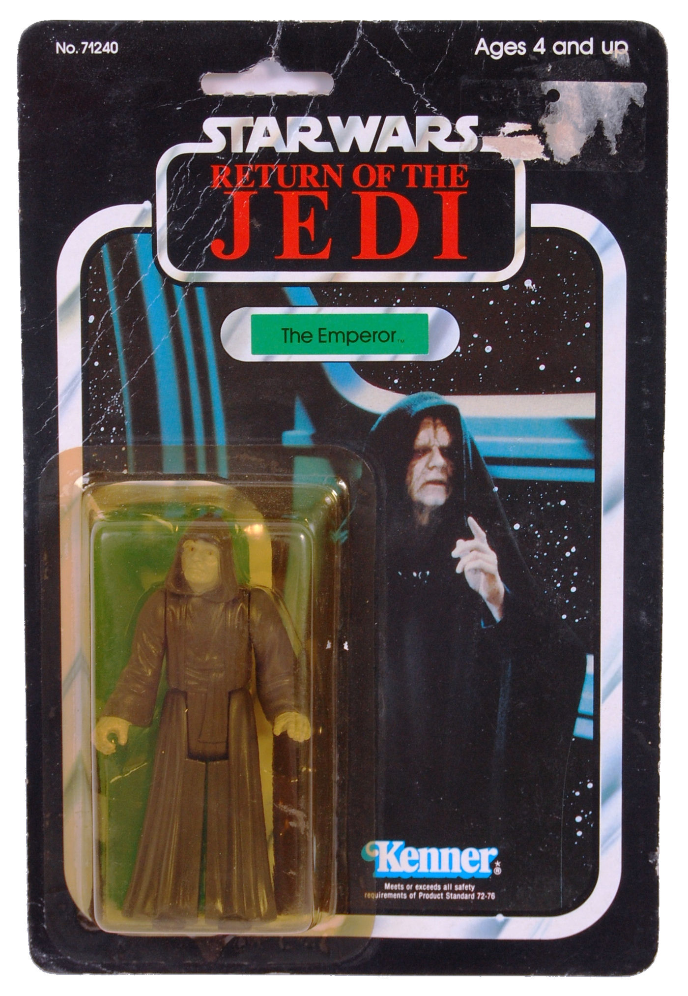 VINTAGE STAR WARS MOC CARDED ACTION FIGURE ' THE E