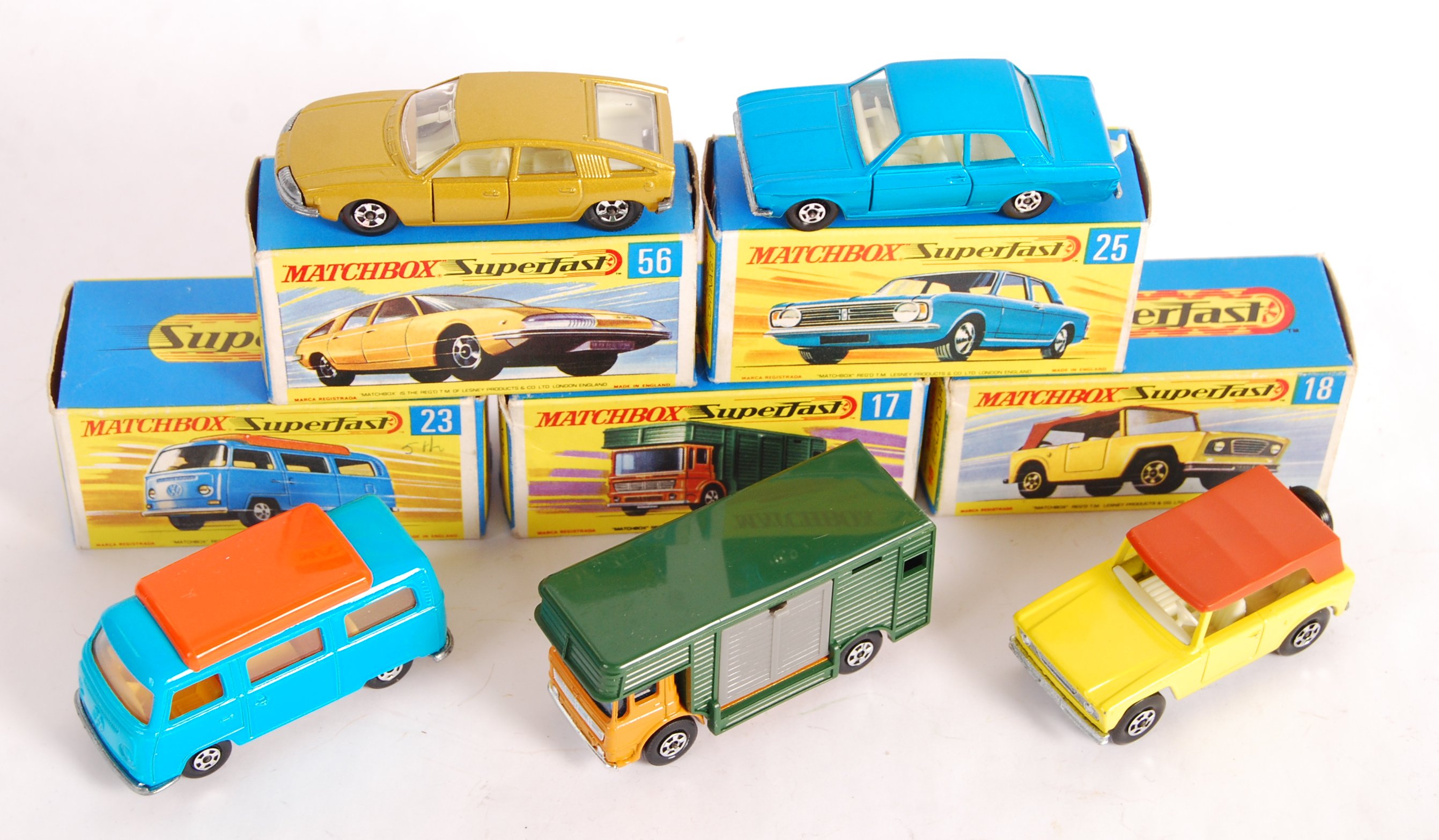 RARE MINT+ MATCHBOX SUPERFAST BOXED DIECAST MODELS - Image 2 of 6