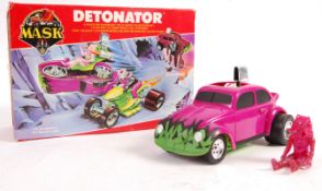 ORIGINAL VINTAGE KENNER MADE MASK 'DETONATOR' ACTION FIGURE PLAYSET