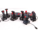 ASSORTED VINTAGE QUICK SHOT VIDEO GAMES JOYSTICK CONTROLLERS