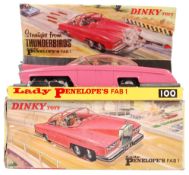 DINKY TOY 1960'S BOXED LADY PENELOPE'S FAB 1