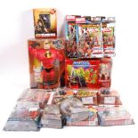 COLLECTION OF ASSORTED CARDED AND BOXED ACTION FIG