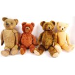COLLECTION OF VINTAGE POST-WAR TEDDY BEARS - BRITISH & AMERICAN