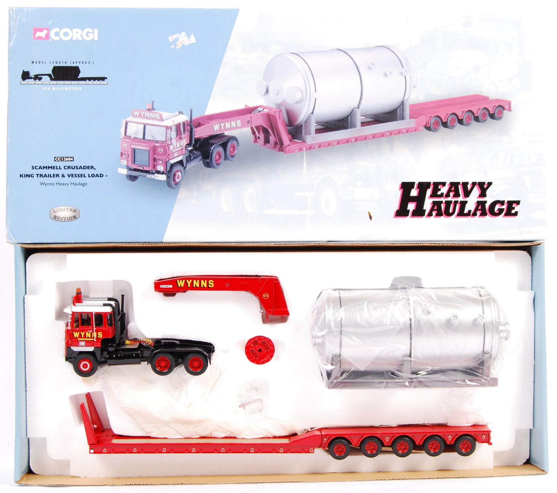 CORGI HEAVY HAULAGE BOXED DIECAST MODEL SET