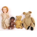 COLLECTION OF VINTAGE DOLLS & TEDDY BEARS