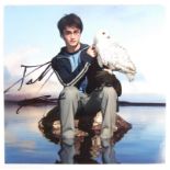 HARRY POTTER - DANIEL RADCLIFFE - AUTOGRAPHED 12X12" PHOTOGRAPH