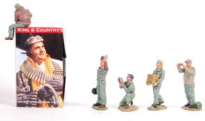 KING & COUNTRY BOXED 1:30 SCALE MODEL US AIR FORCE FIGURES