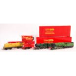 FOUR VINTAGE HORNBY TRIANG 00 GAUGE LOCOMOTIVES