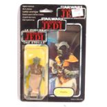 VINTAGE STAR WARS CARDED MOC ACTION FIGURE ' KLAAT