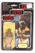 VINTAGE STAR WARS CARDED MOC ACTION FIGURE ' KLAAT