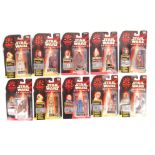 COLLECTION OF STAR WARS EPISODE I CARDED ACTION FI