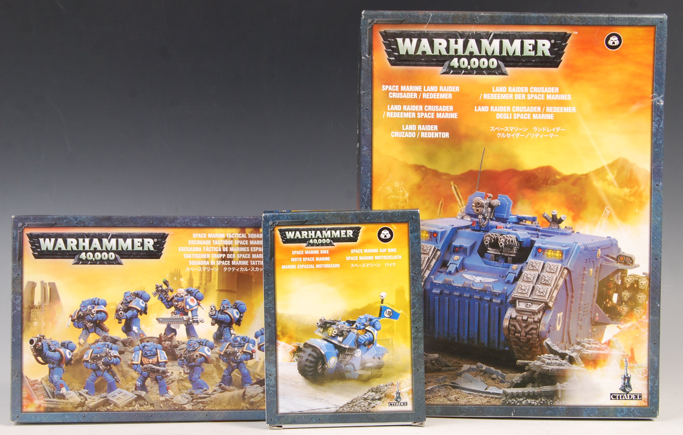 COLLECTION OF WARHAMMER 40,000 BOXED MODEL SETS