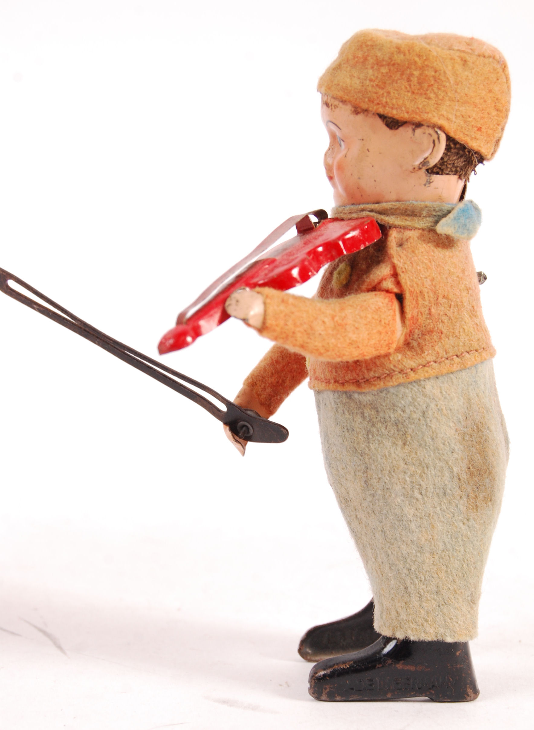 1930'S SCHUCO CLOCKWORK DUTCH MAN VIOLIN PLAYER - Image 3 of 6