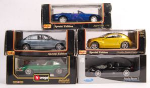 5X BOXED 1/18 SCALE DIECAST MODELS